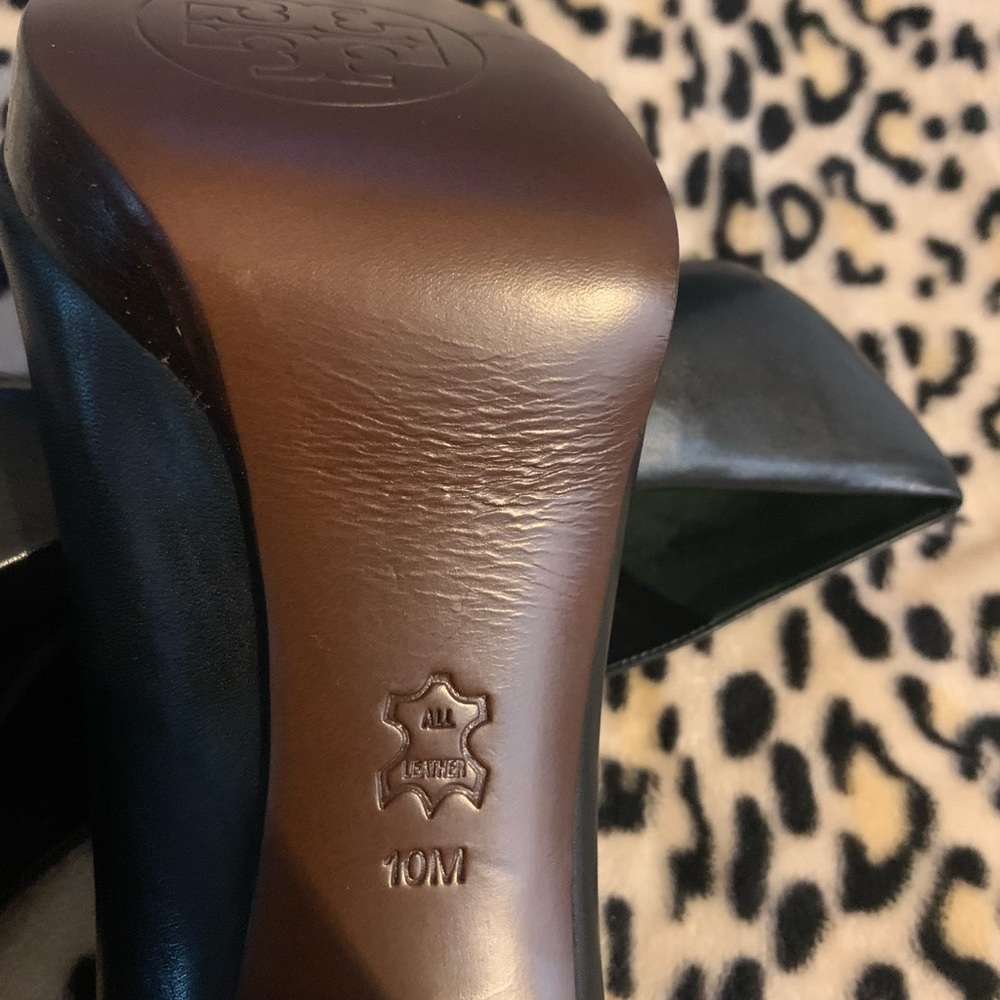 Tory Burch Black Heels